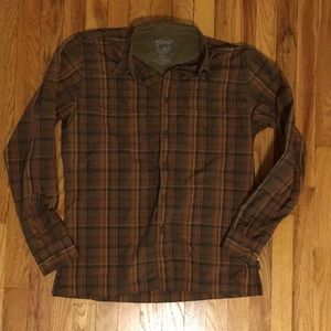 Kuhl Men’s Eluxur Brown Lightweight Long Sleeve